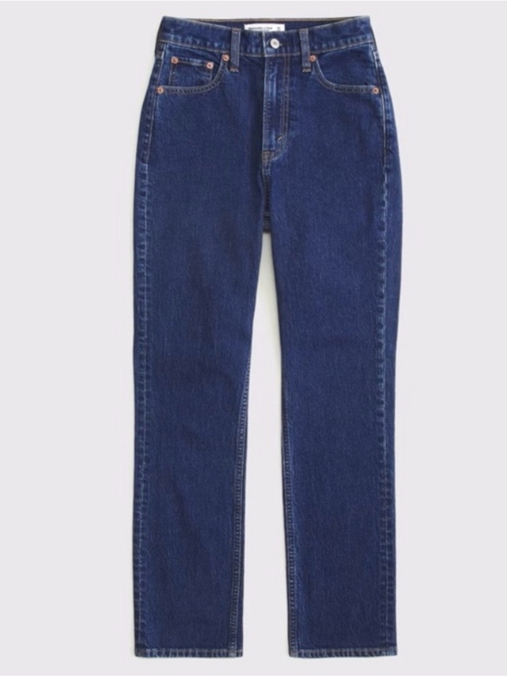 Abercrombie & Fitch 29 Long High-Rise Dark Blue Ankle Jeans